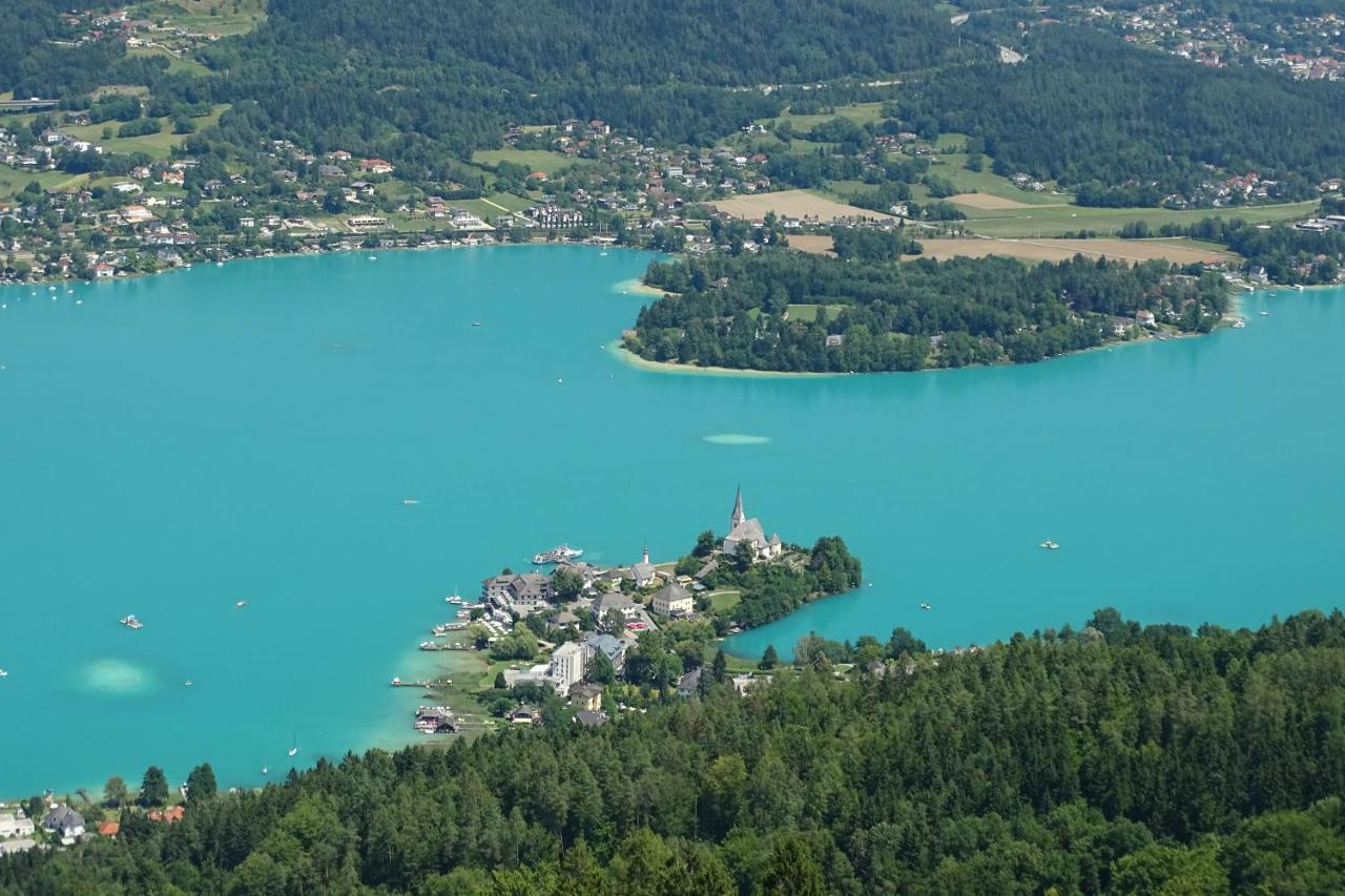 Ferienwohnung Schellander Privatstrand Velden am Woerthersee Exterior photo